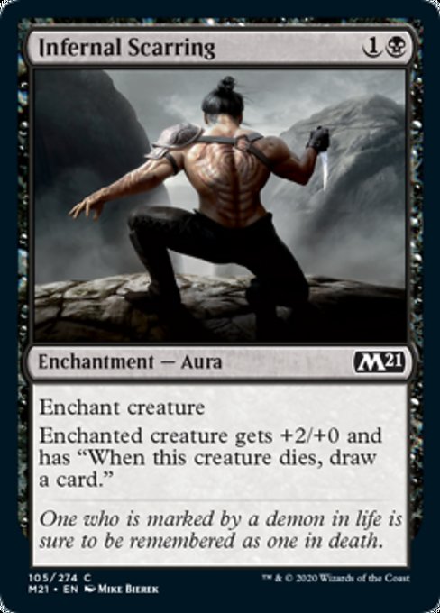 Infernal Scarring [Core Set 2021] | Gaming Infinity