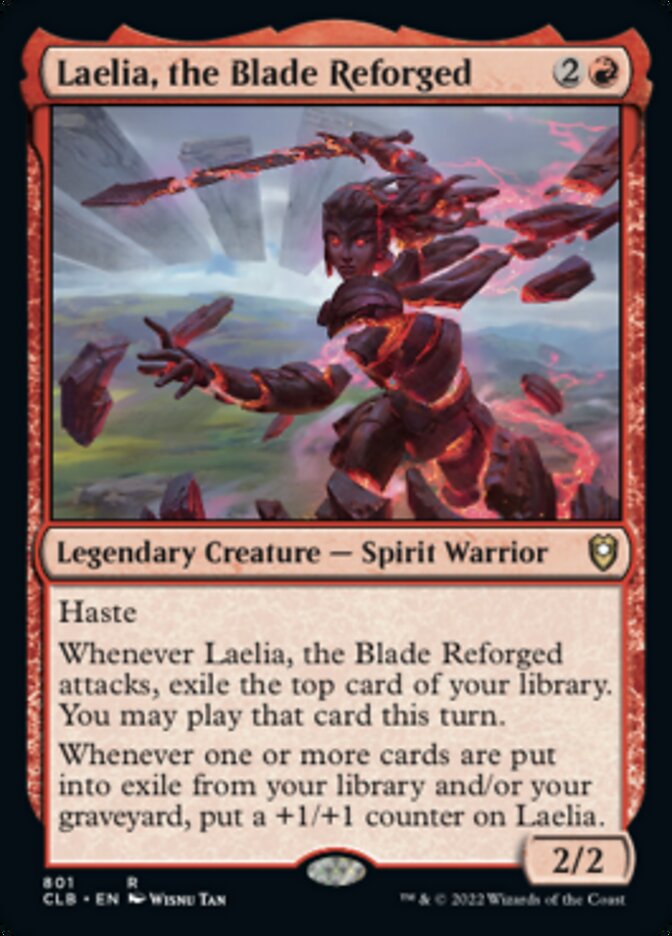 Laelia, the Blade Reforged [Commander Legends: Battle for Baldur's Gate] | Gaming Infinity