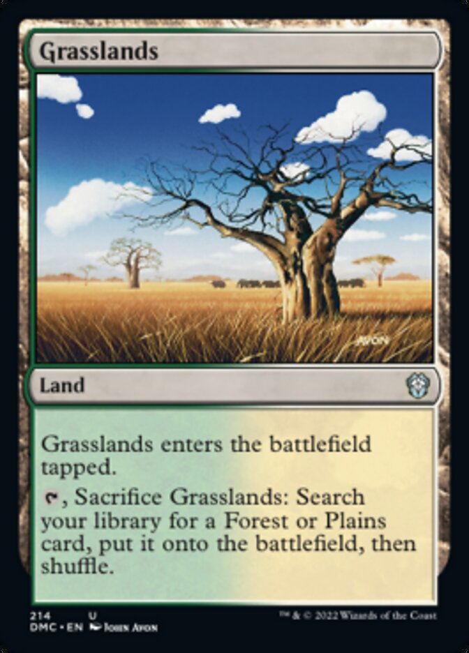 Grasslands [Dominaria United Commander] | Gaming Infinity