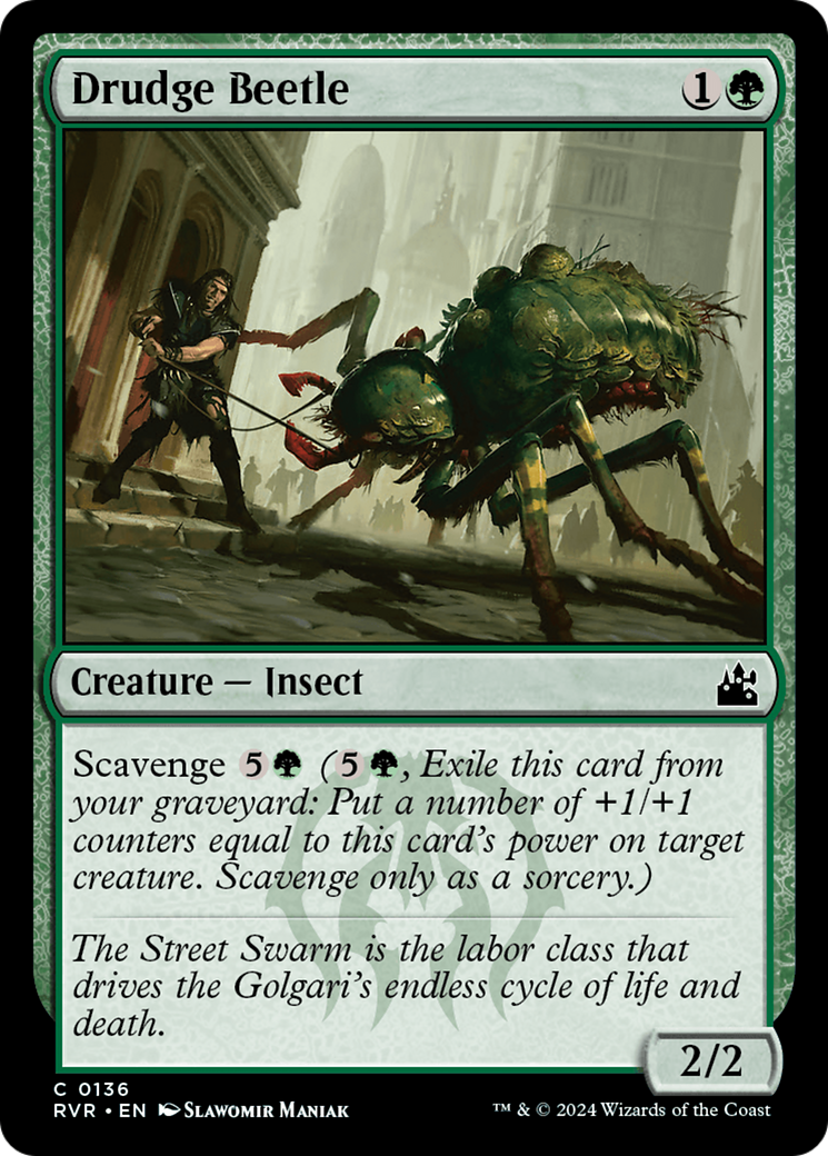 Drudge Beetle [Ravnica Remastered] | Gaming Infinity