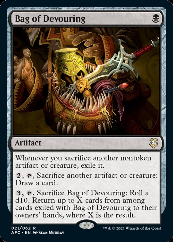 Bag of Devouring [Dungeons & Dragons: Adventures in the Forgotten Realms Commander] | Gaming Infinity