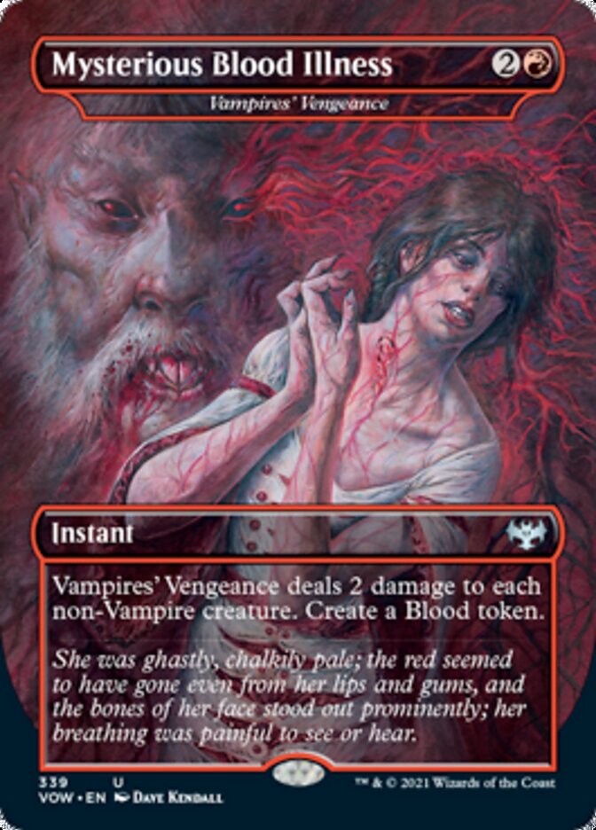 Vampires' Vengeance - Mysterious Blood Illness [Innistrad: Crimson Vow] | Gaming Infinity