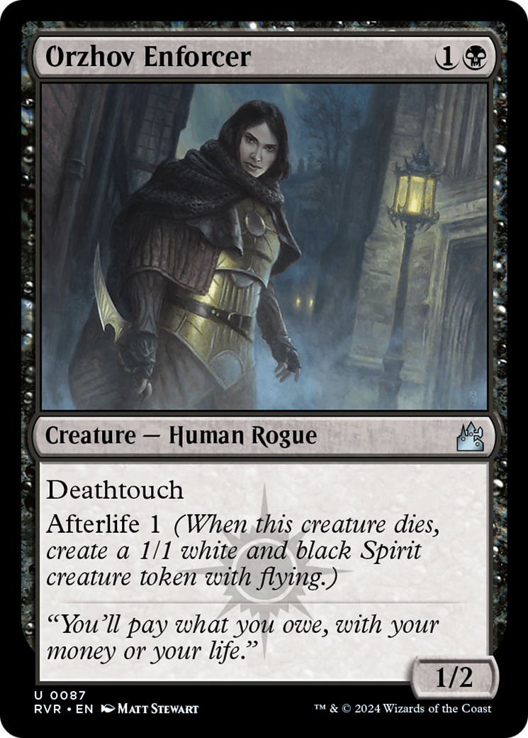 Orzhov Enforcer [Ravnica Remastered] | Gaming Infinity