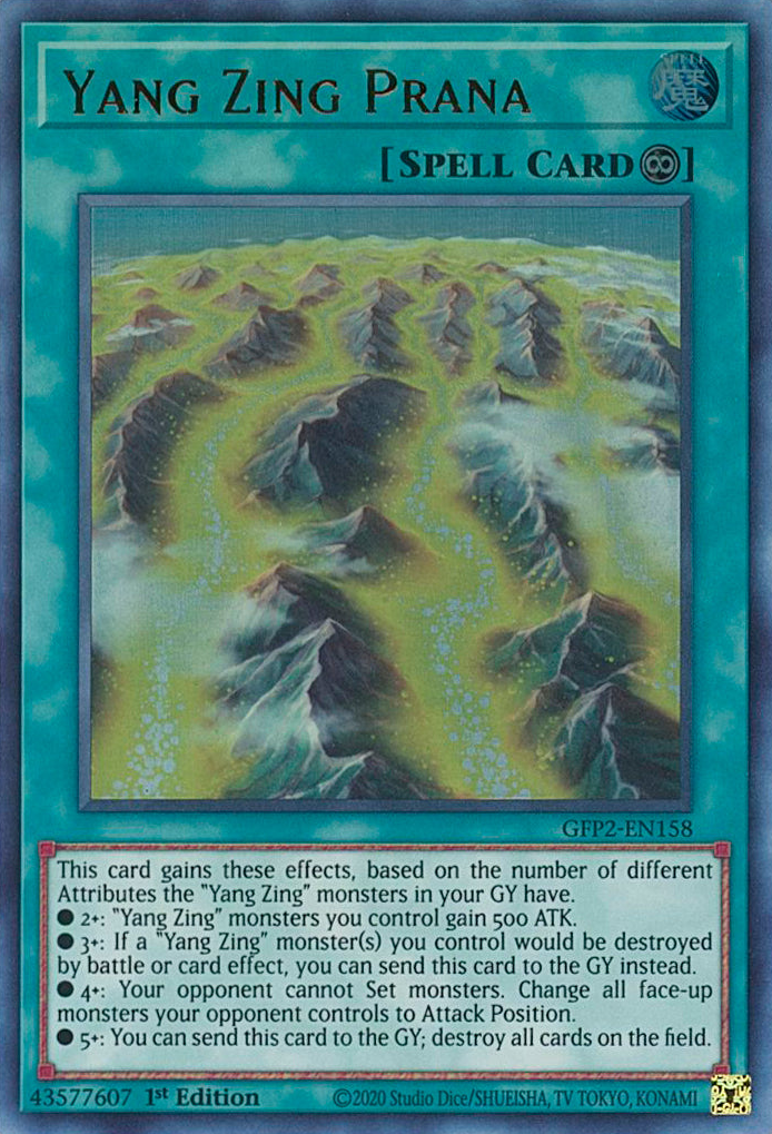 Yang Zing Prana [GFP2-EN158] Ultra Rare | Gaming Infinity