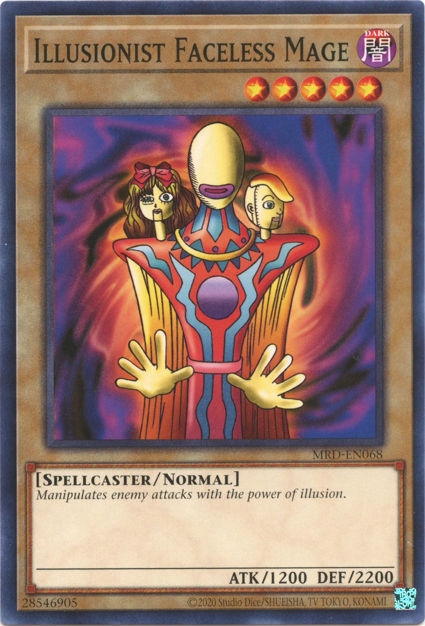 Illusionist Faceless Mage (25th Anniversary) [MRD-EN068] Common | Gaming Infinity