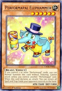 Performapal Elephammer [Crossed Souls] [CROS-EN002] | Gaming Infinity