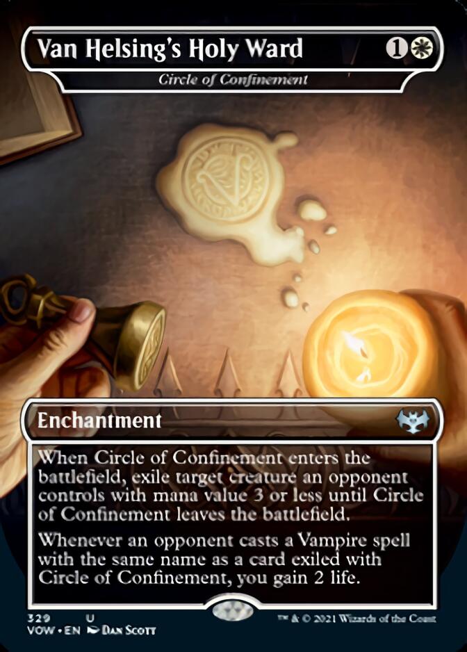 Circle of Confinement - Van Helsing's Holy Ward [Innistrad: Crimson Vow] | Gaming Infinity