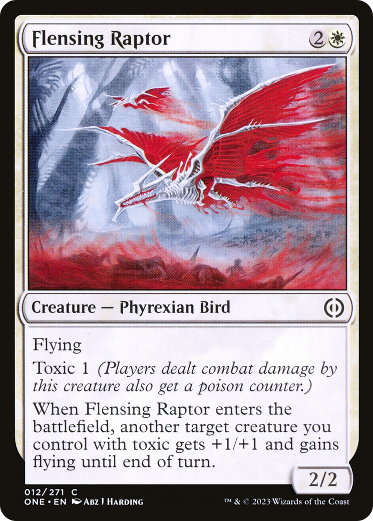 Flensing Raptor [Phyrexia: All Will Be One] | Gaming Infinity