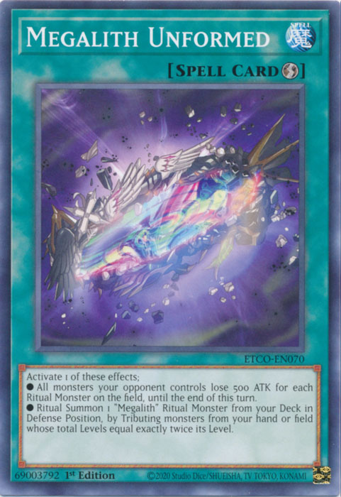 Megalith Unformed [ETCO-EN070] Common | Gaming Infinity