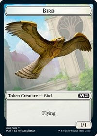 Bird // Treasure Double-sided Token [Core Set 2021 Tokens] | Gaming Infinity