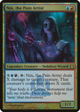 Nin, the Pain Artist (Commander Launch Promo) [Commander 2011 Launch Party] | Gaming Infinity