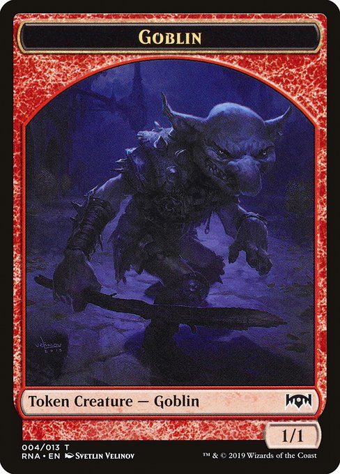 Goblin Token [Ravnica Allegiance Tokens] | Gaming Infinity