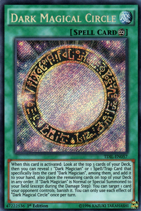 Dark Magical Circle [TDIL-EN057] Secret Rare | Gaming Infinity