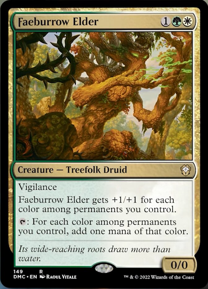 Faeburrow Elder [Dominaria United Commander] | Gaming Infinity