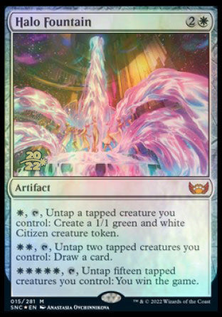 Halo Fountain [Streets of New Capenna Prerelease Promos] | Gaming Infinity