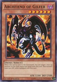 Archfiend of Gilfer [Duelist Pack: Battle City] [DPBC-EN011] | Gaming Infinity