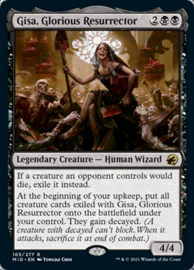 Gisa, Glorious Resurrector [Innistrad: Midnight Hunt] | Gaming Infinity