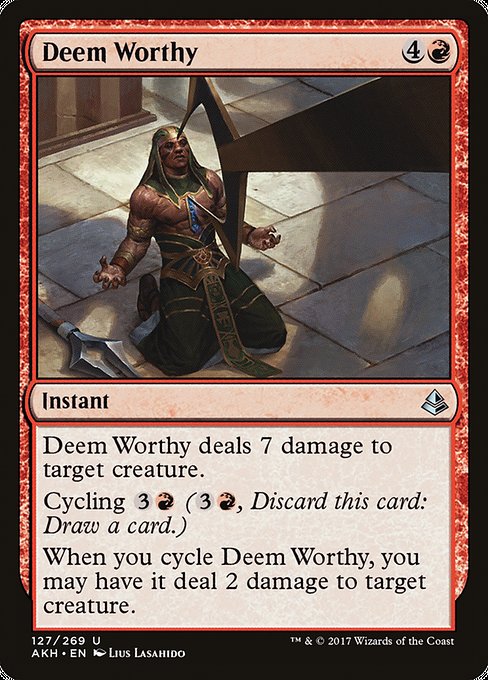 Deem Worthy [Amonkhet] | Gaming Infinity