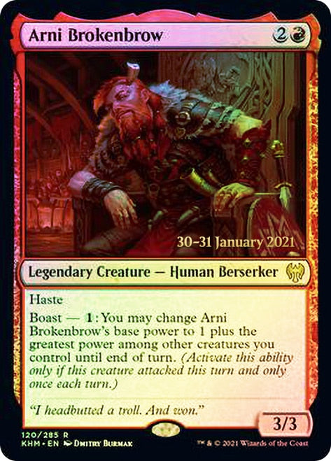 Arni Brokenbrow  [Kaldheim Prerelease Promos] | Gaming Infinity