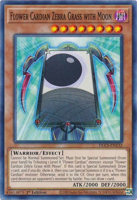 Flower Cardian Zebra Grass with Moon [DLCS-EN132] Common | Gaming Infinity