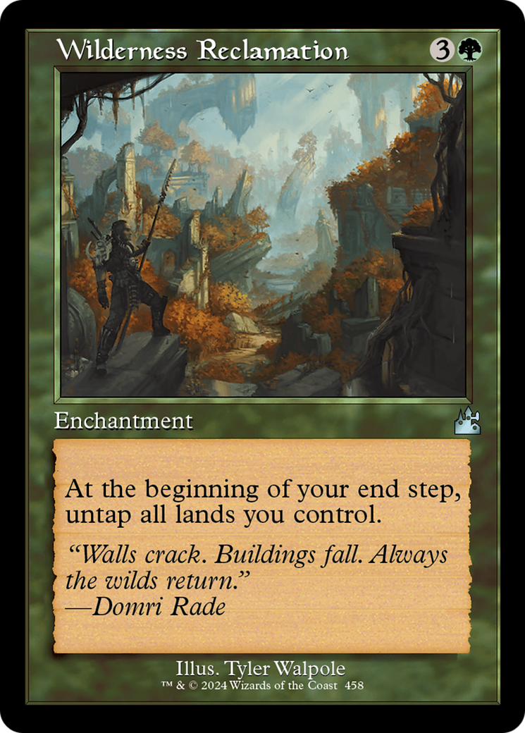 Wilderness Reclamation [Ravnica Remastered] | Gaming Infinity