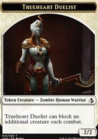 Trueheart Duelist // Snake Token [Amonkhet Tokens] | Gaming Infinity