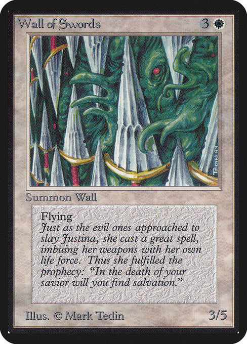 Wall of Swords [Limited Edition Alpha] | Gaming Infinity
