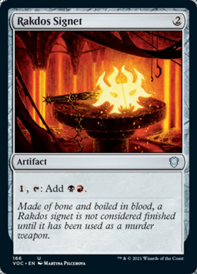 Rakdos Signet [Innistrad: Crimson Vow Commander] | Gaming Infinity