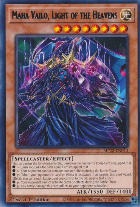 Maha Vailo, Light of the Heavens [MP22-EN013] Rare | Gaming Infinity