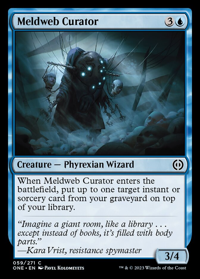 Meldweb Curator [Phyrexia: All Will Be One] | Gaming Infinity