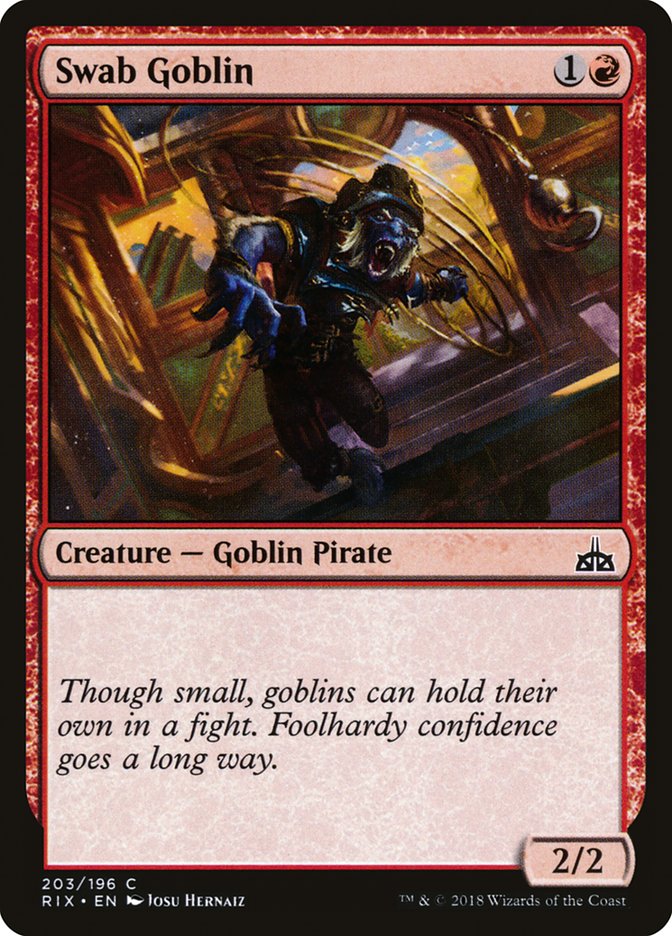 Swab Goblin [Rivals of Ixalan] | Gaming Infinity