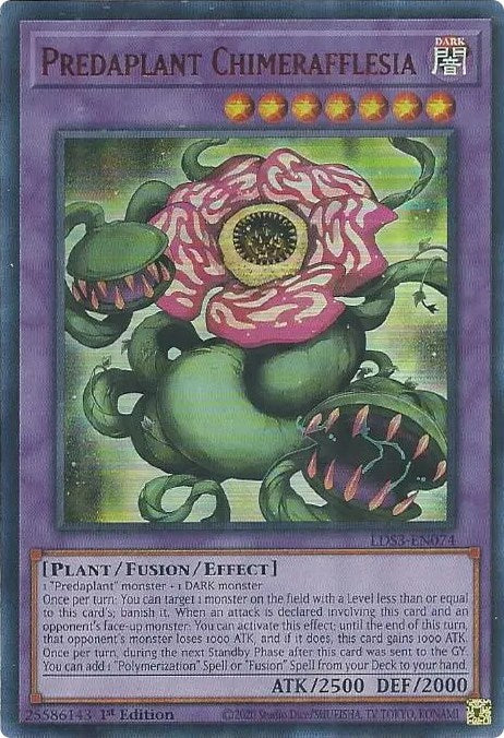 Predaplant Chimerafflesia (Red) [LDS3-EN074] Ultra Rare | Gaming Infinity