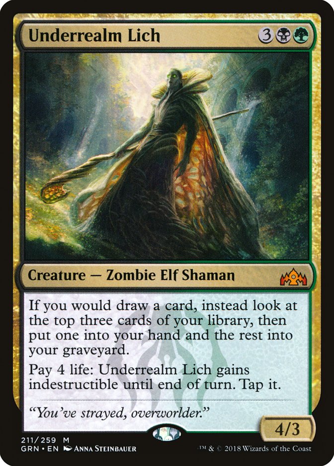 Underrealm Lich [Guilds of Ravnica] | Gaming Infinity