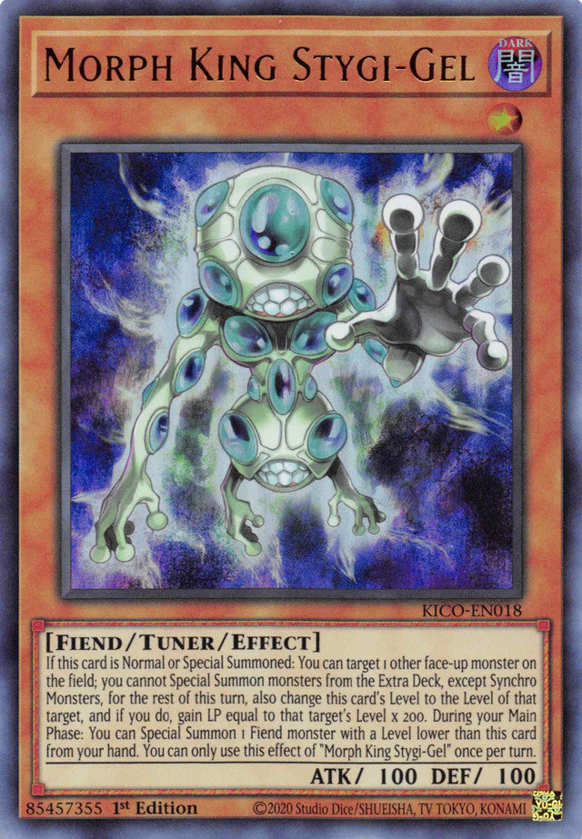 Morph King Stygi-Gel (Ultra Rare) [KICO-EN018] Ultra Rare | Gaming Infinity