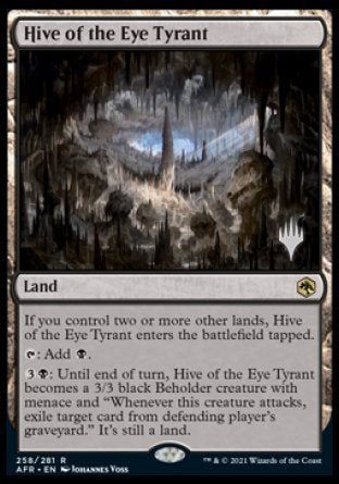 Hive of the Eye Tyrant (Promo Pack) [Dungeons & Dragons: Adventures in the Forgotten Realms Promos] | Gaming Infinity