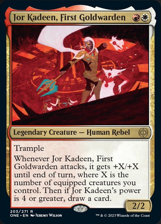 Jor Kadeen, First Goldwarden [Phyrexia: All Will Be One] | Gaming Infinity