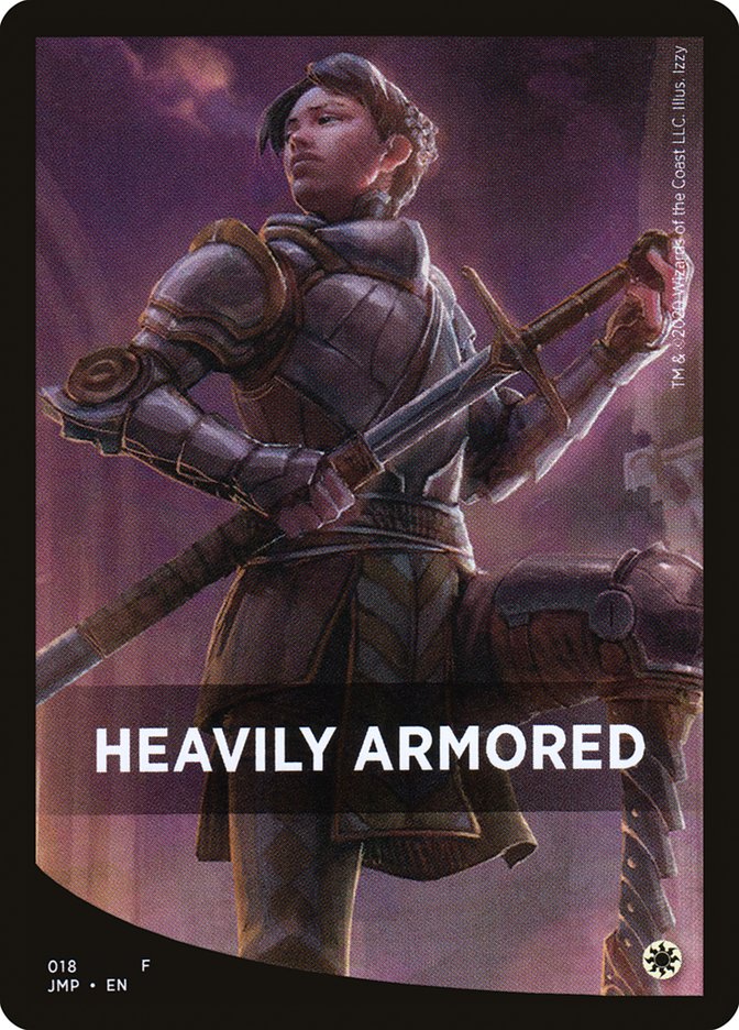 Heavily Armored Theme Card [Jumpstart Front Cards] | Gaming Infinity