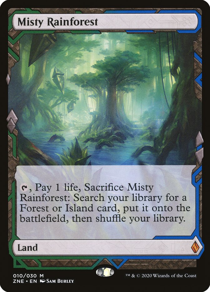 Misty Rainforest [Zendikar Rising Expeditions] | Gaming Infinity