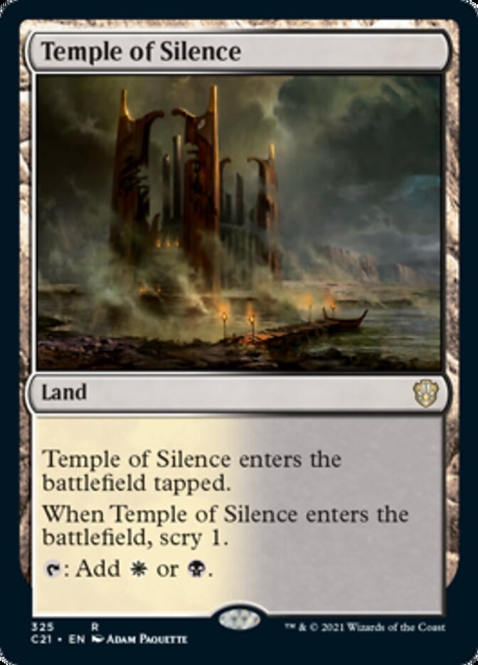 Temple of Silence [Commander 2021] | Gaming Infinity