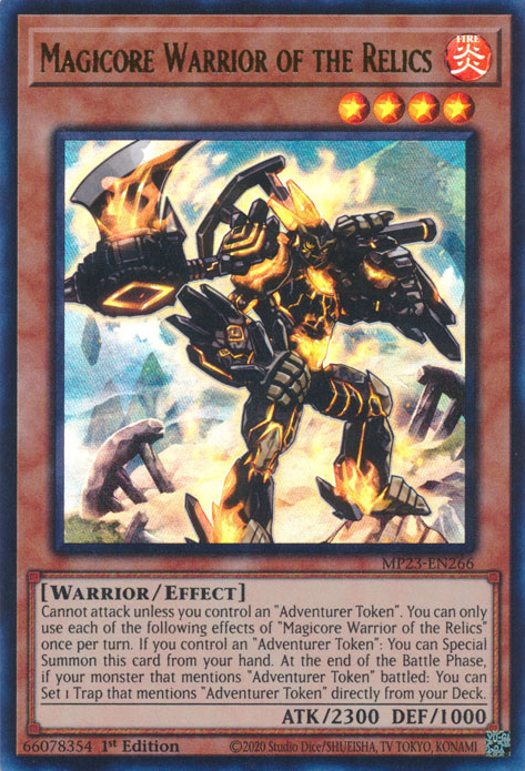 Magicore Warrior of the Relics [MP23-EN266] Ultra Rare | Gaming Infinity