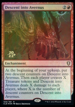 Descent into Avernus [Commander Legends: Battle for Baldur's Gate Prerelease Promos] | Gaming Infinity