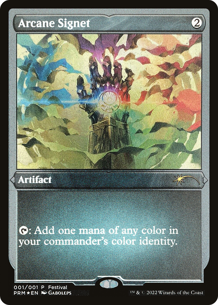 Arcane Signet (Foil Etched) [30th Anniversary Promos] | Gaming Infinity