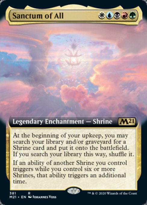 Sanctum of All (Extended Art) [Core Set 2021] | Gaming Infinity