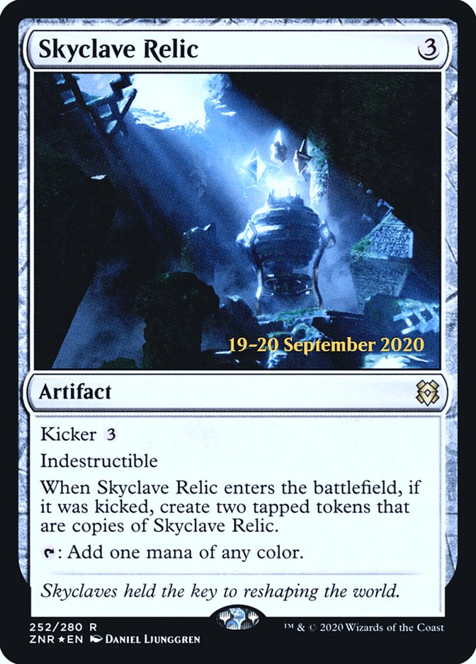 Skyclave Relic  [Zendikar Rising Prerelease Promos] | Gaming Infinity