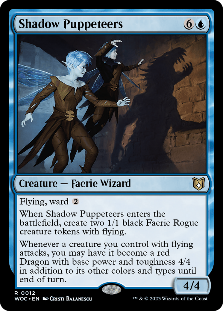 Shadow Puppeteers [Wilds of Eldraine Commander] | Gaming Infinity