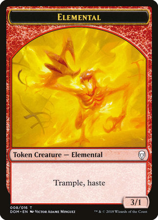 Elemental Token [Dominaria Tokens] | Gaming Infinity