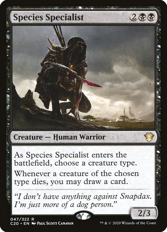 Species Specialist [Commander 2020] | Gaming Infinity