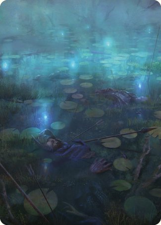 The Dead Marshes Art Card [The Lord of the Rings: Tales of Middle-earth Art Series] | Gaming Infinity