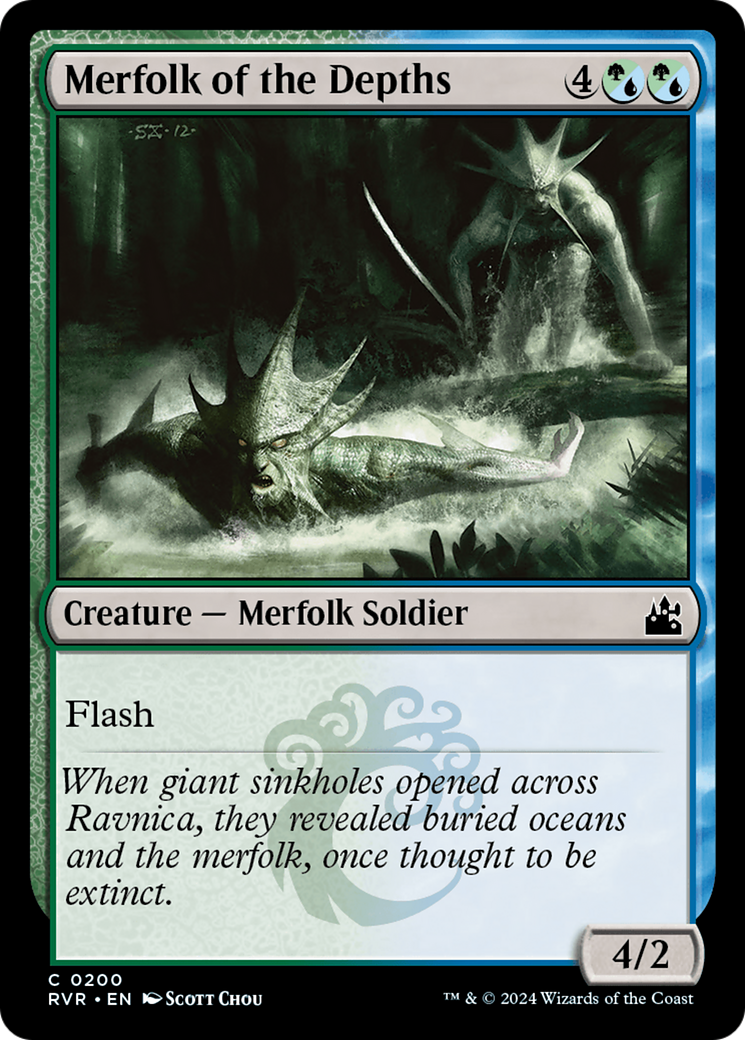 Merfolk of the Depths [Ravnica Remastered] | Gaming Infinity