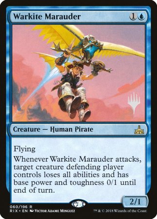 Warkite Marauder [Rivals of Ixalan Promos] | Gaming Infinity